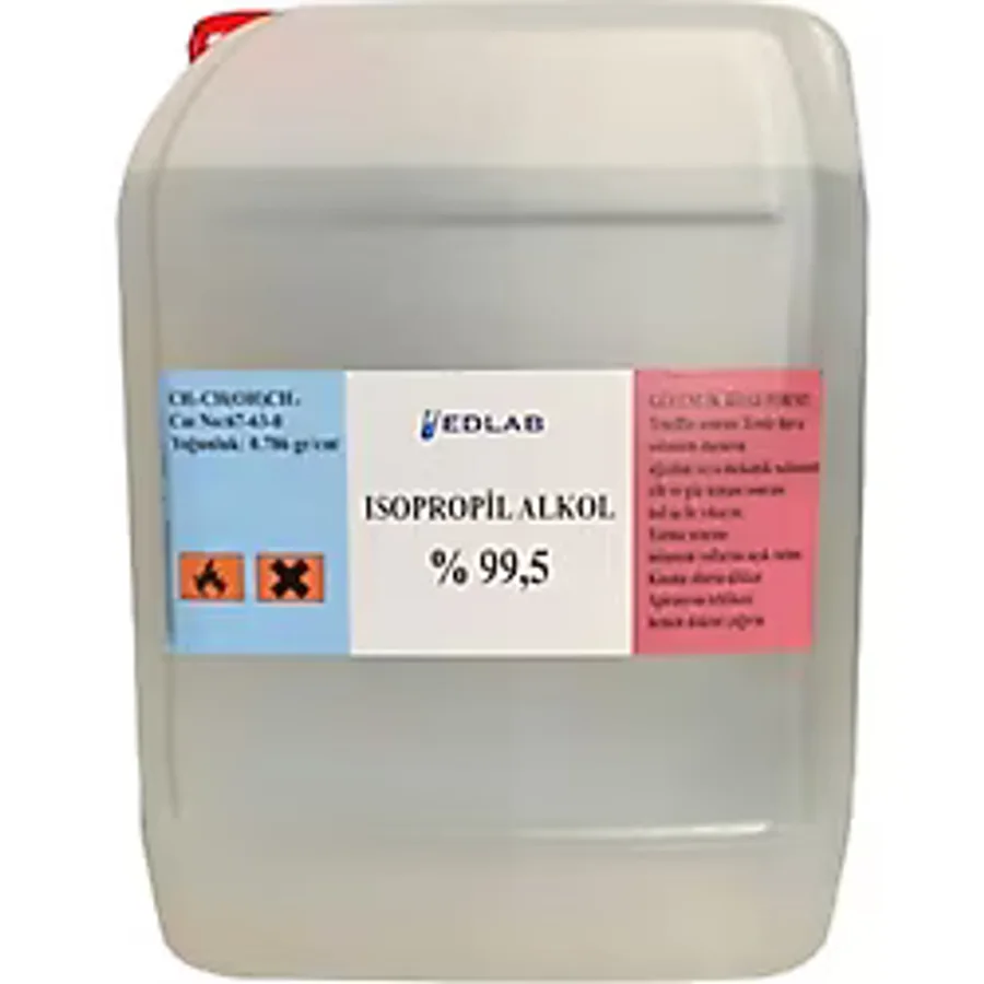 Edlab 5 Litre Izopropil Alkol % 99.5