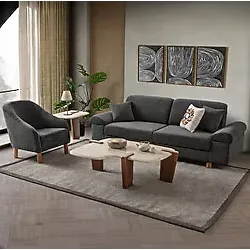 Edsy Home Armada 3+1 Koltuk Takımı Antrasit