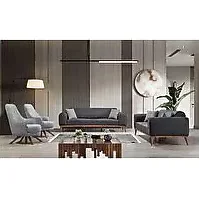 Edsy Home Rupon 3+3+1 Koltuk Takımı Antrasit