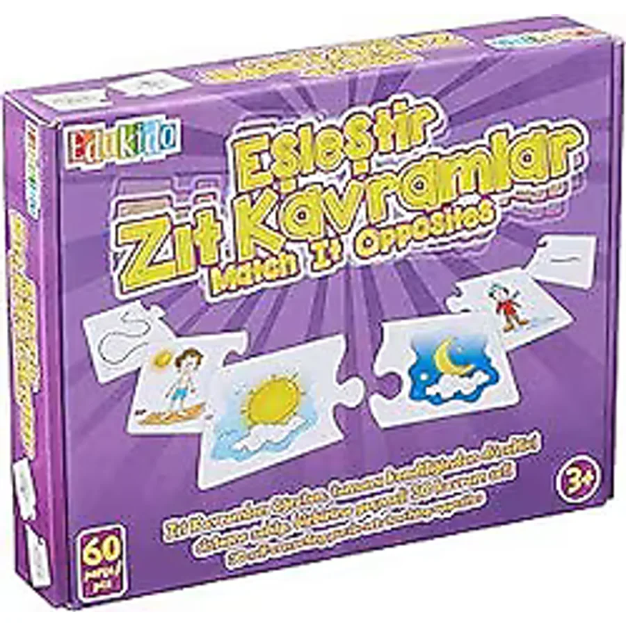 Edukido EDU-1015 Eşleştir İlk Kelimelerim