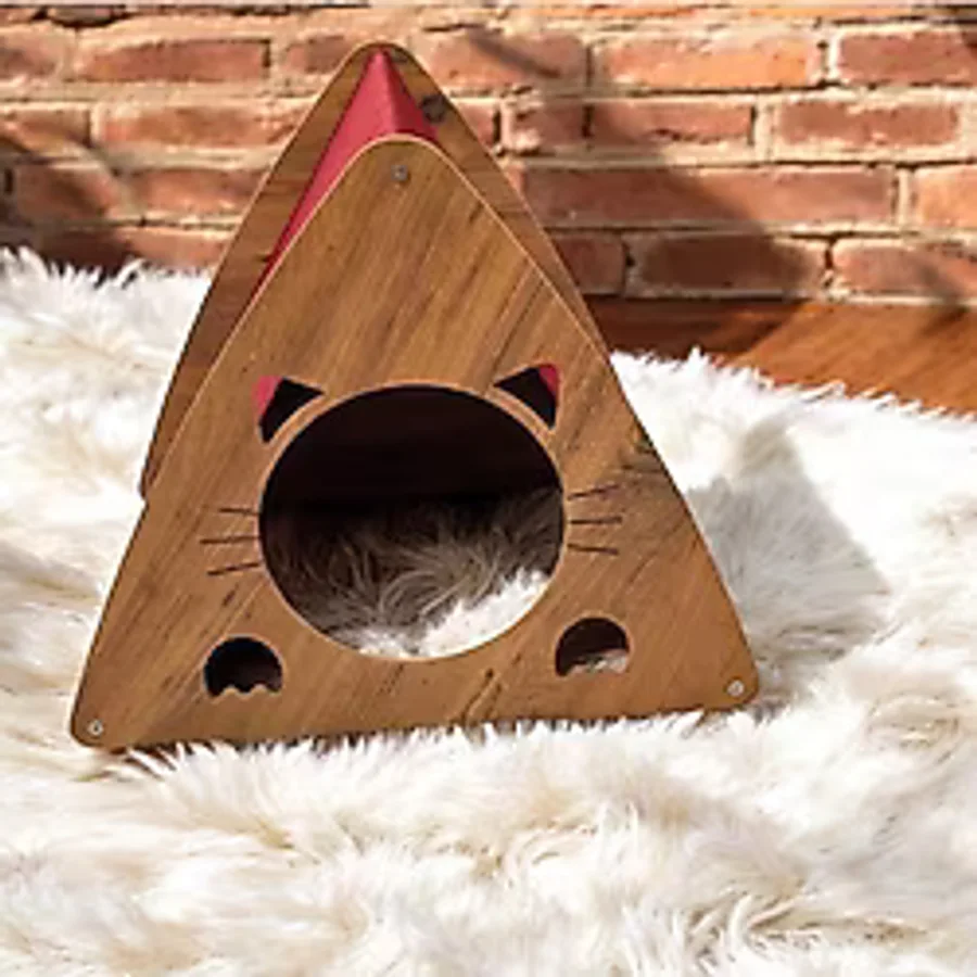 Efes Kedi Köpek Evi . Şık Tasarım Atlantik Çam