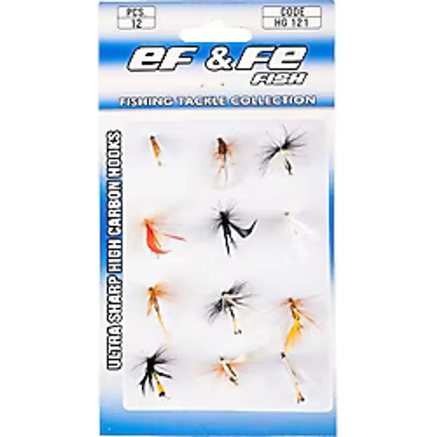 EFFE FLY SİNEK İĞNE SETİ HG 121 - 1 Paket 12Lİ