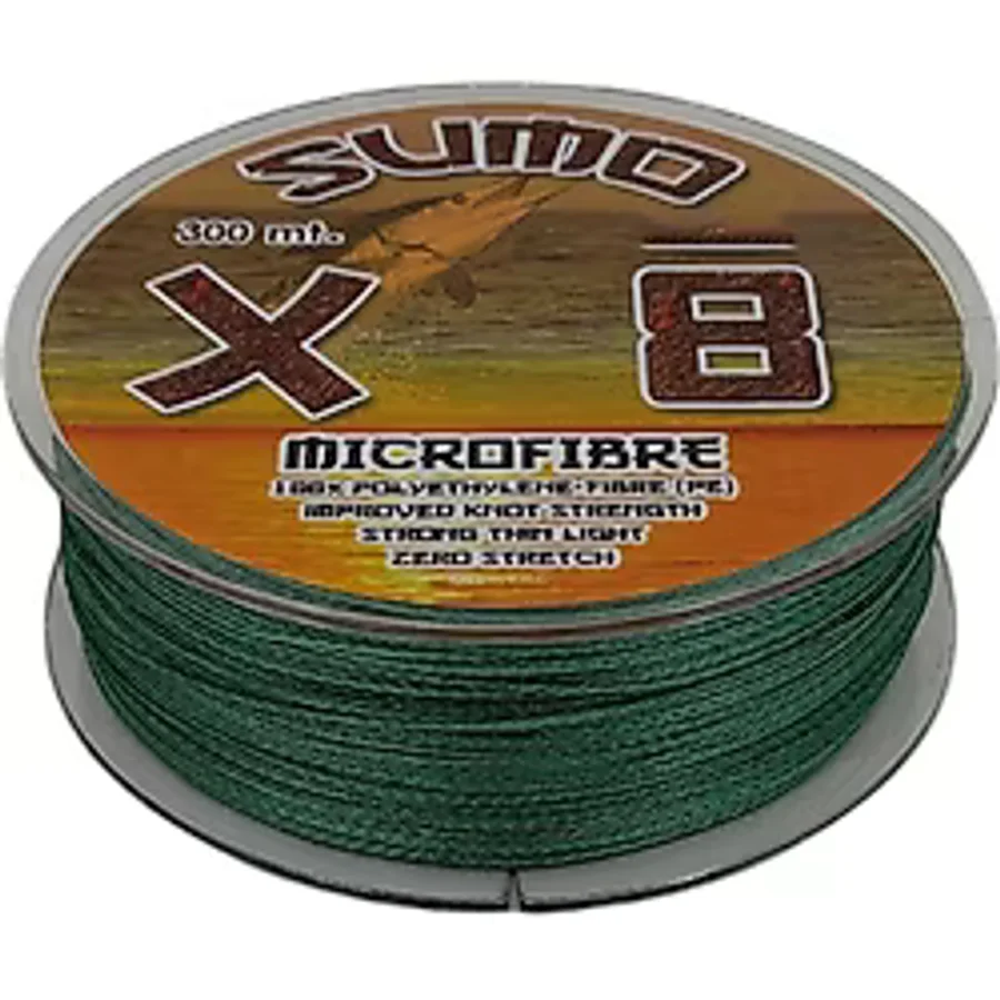 Effe Sumo X8 İp Misina 300m Polietilen MicroFiber İp Misina Yeşil
