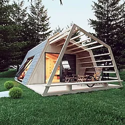 Egawood Some Ahşap Bungalow Ev