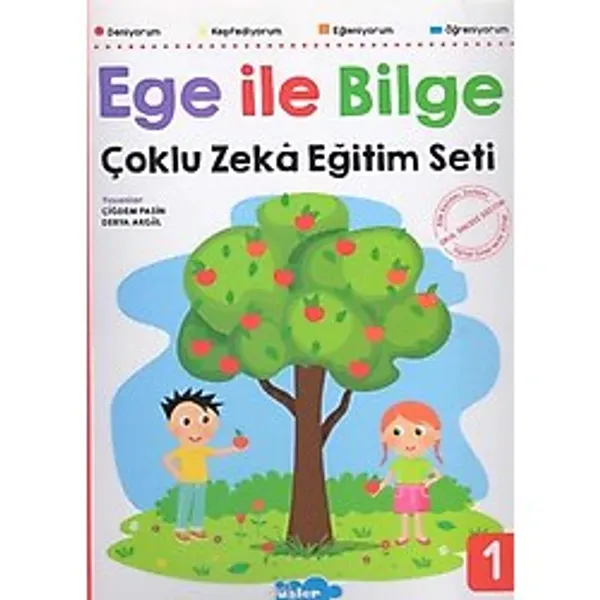 Ege İle Bilge Çoklu Zeka Eğitim Seti Etkinlik Kitapları +4 Yaş (Deniyorum + Keşfediyorum + Eğleniyorum + Öğreniyorum) Okul Öncesi Eğitim