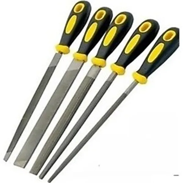Eğe Seti 5'Li - 8X200mm Yüksek Kalite Eğe