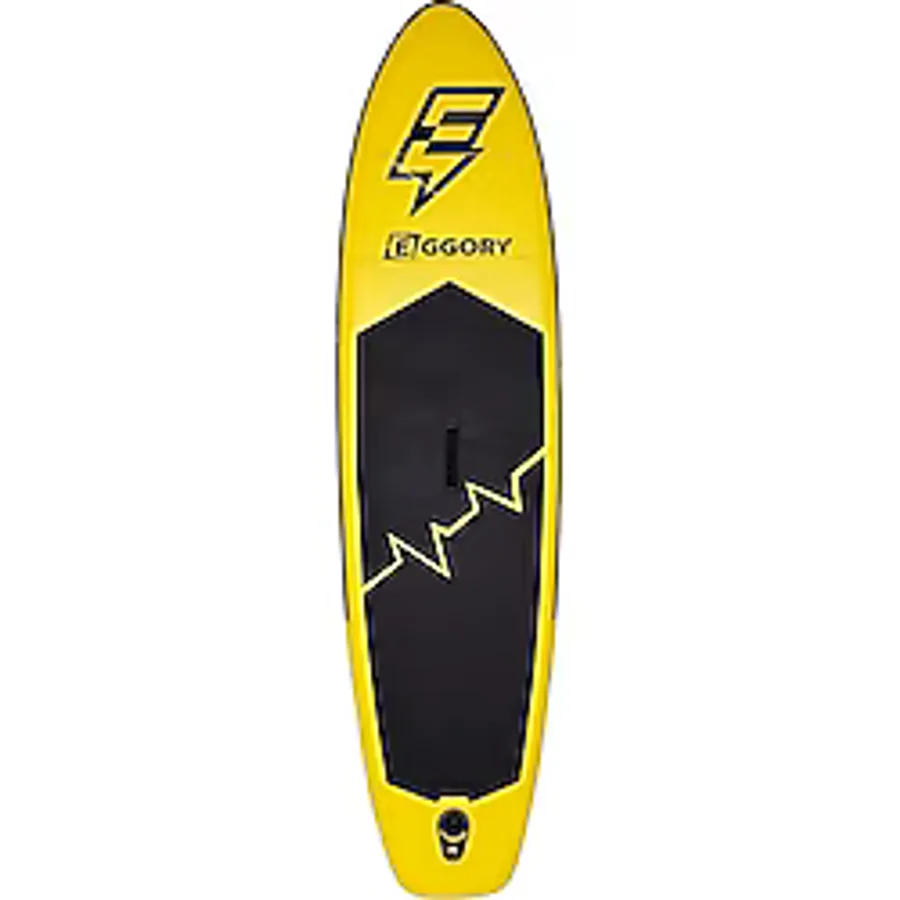 Eggory 320 cm x 81 cm x 15 cm Şişme Paddle Board - Şişme Sup Board 180 kg Taşır Şişme Sörf Tahtası - Sarı