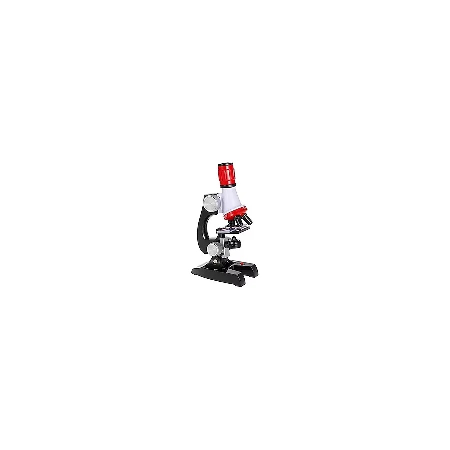 Eğitici Mikroskop Kiti Laboratuvar LED 100X-400X-1200X Ev Okul Bilim Eğitici Oyuncak Hediye Çocuk - Karışık-Çok Renkli