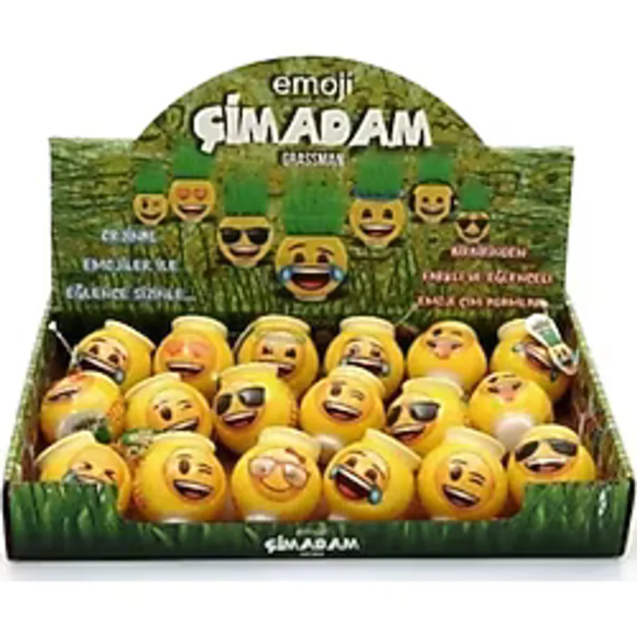 Eğitici Oyuncaklar Çim Adam Orijinal Lisanslı Ürün Emojili Oyuncaklar 10Adet Kız Erkek Çocuk Oyuncak