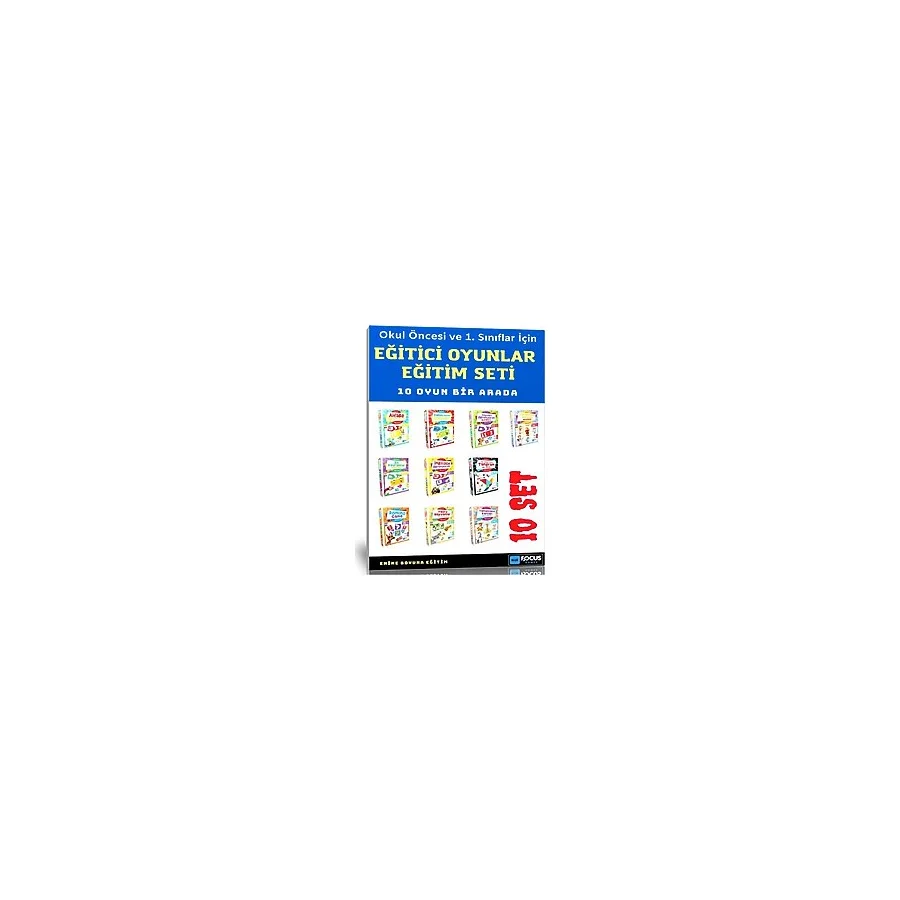 Eğitici Oyunlar Eğitim Seti (10 Set Bir Arada)