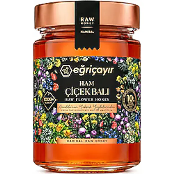 Eğriçayır Ham Çiçek Balı 850 gr