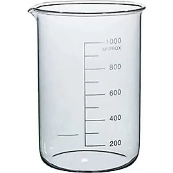 Eham Maddem Beherglas Cam Beher 1000 Ml