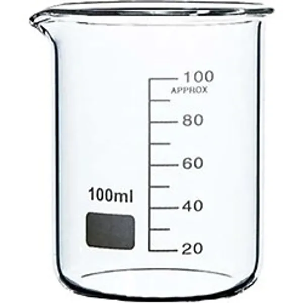 ehammaddem Beherglas Cam Beher 100 Ml