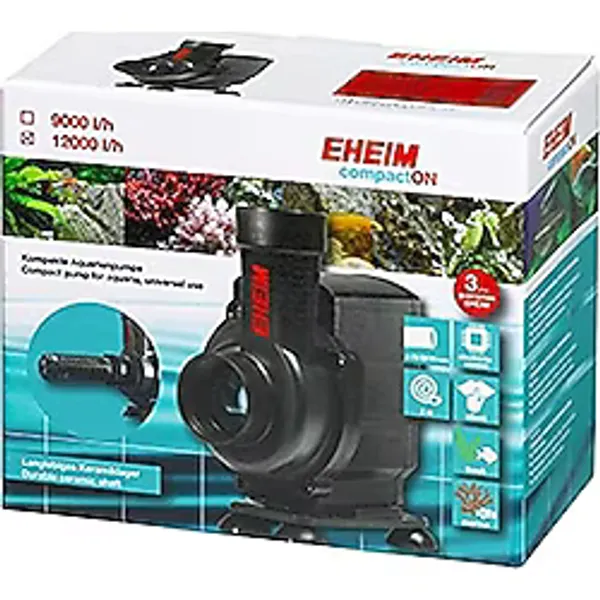 Eheim Compact On 12000 Akvaryum Sirkülasyon Motoru - Ahşap - Bej - Siyah