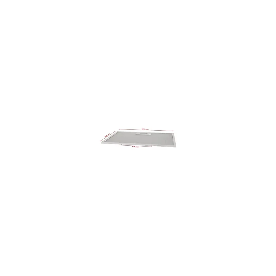 Ehla Filtre Ehlafiltre 32X20 cm Alt Tırnak Arası 12.5 3420-90 Silverlıne Davlumbaz Filtresi - beyaz eşya yedek parça