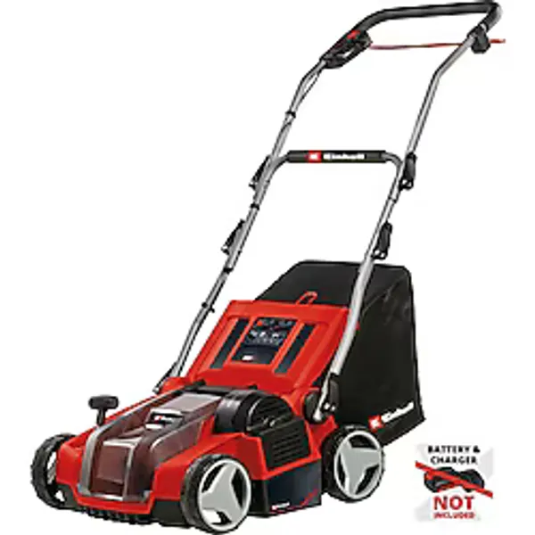 Einhell Akülü Çim Kazıma ve Havalandırma Makinesi GE-SA 36/35 Li-Solo 3420685 PXC 36 V Kömürsüz 35 cm 28 L ayarlanabilir çalışma derinliği akü hariç