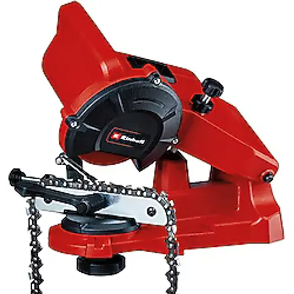 Einhell Elektrikli Zincir Bileme Makinesi GC-CS 85 E 4499920 85 W 5500 dev/dk açılı taşlama açısı ayarı zincir gerdirme derinlik durdurucu taşlama diski