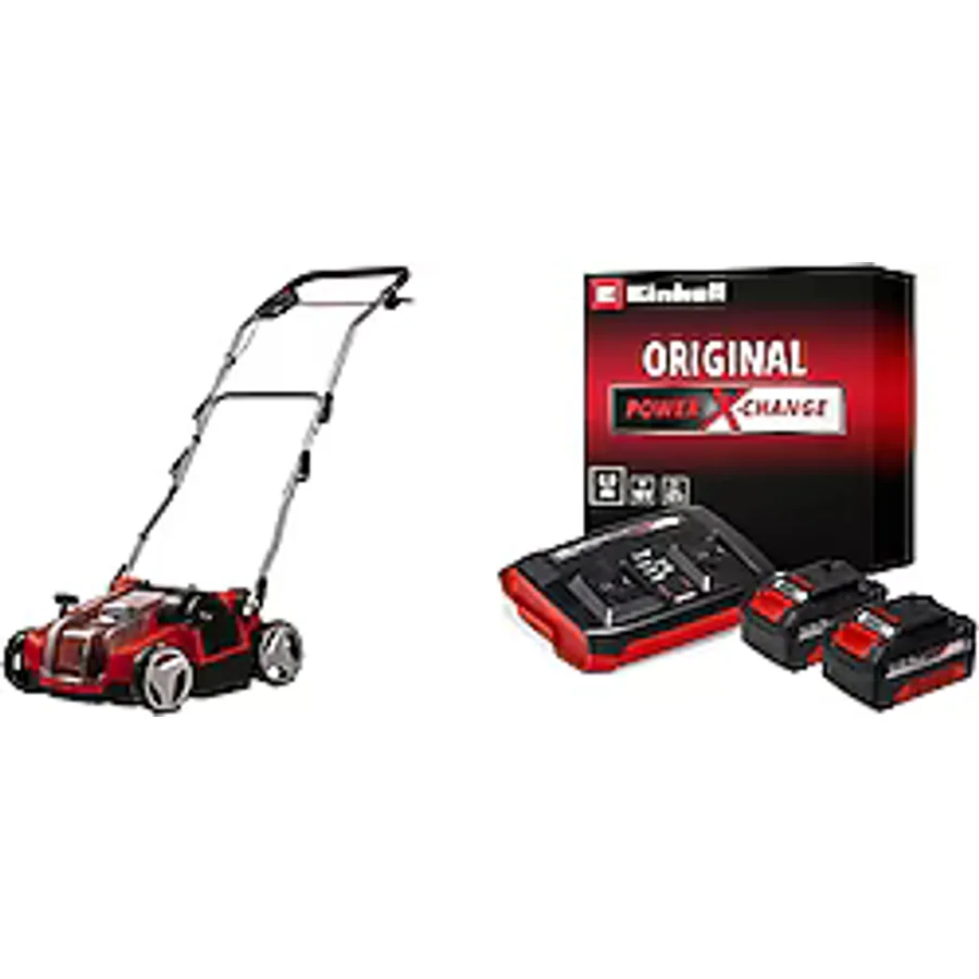 Einhell GE-SC 36/35 Li Çift Akülü 4 Ah Çim Havalandırma Makinesi