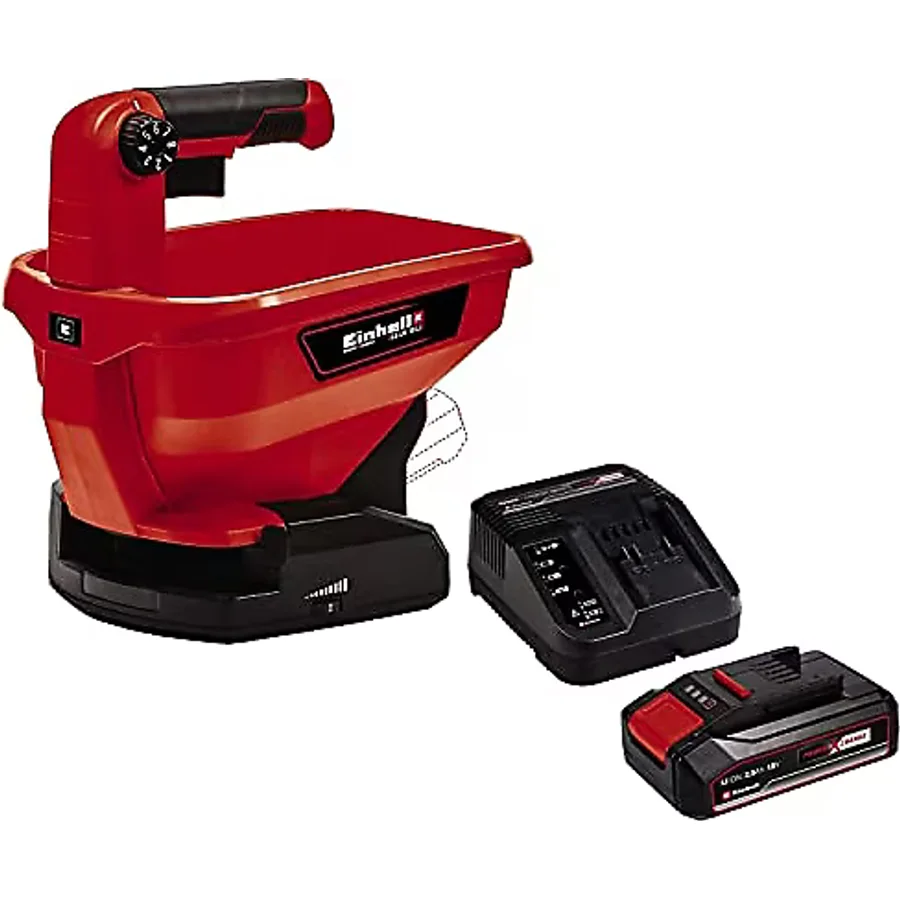 Einhell Ge-Us 18 Li - Solo, Akülü Serpme Makinesi + 18V 2,5 Ah Pxc Starter Kit (Başlangıç Seti)