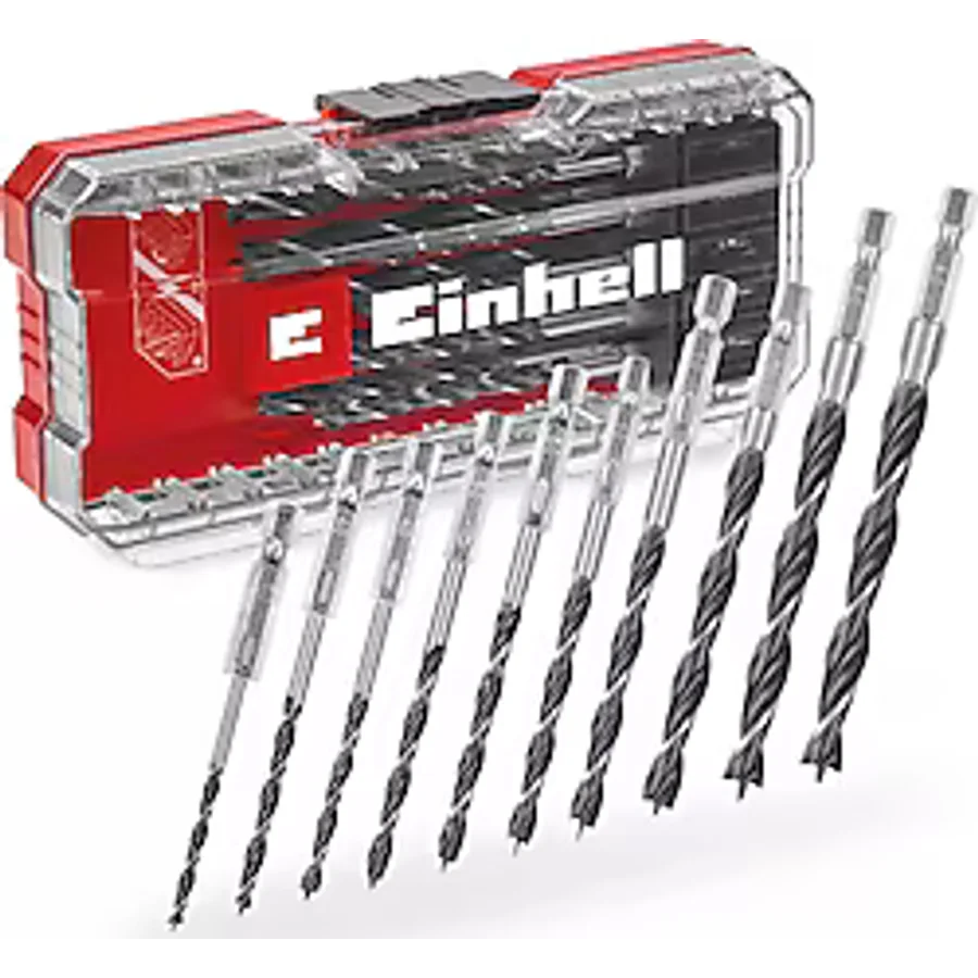 Einhell S-CASE 49108733 10 Parça Ahşap Matkap Ucu Seti