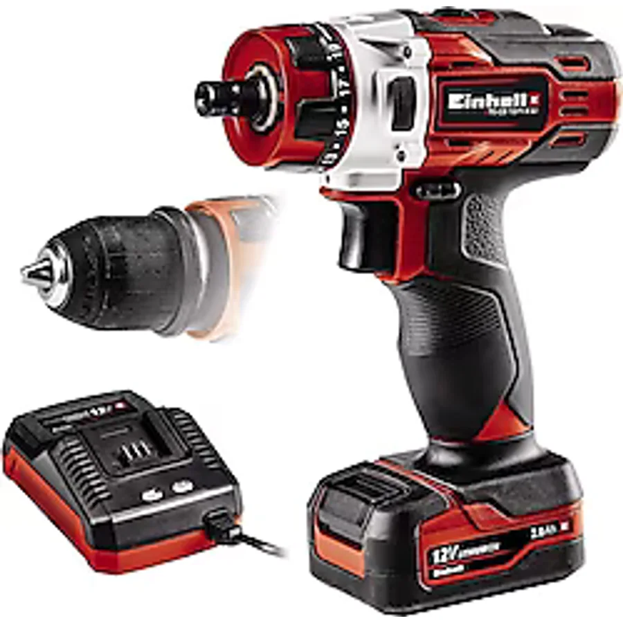 Einhell TE-CD 12/1 X-Li Tek Akülü 2 Ah Vidalama Makinesi