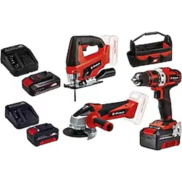 Einhell TE-TK 18/3 Li Kit Üç Akülü Elektrikli El Aletleri Seti