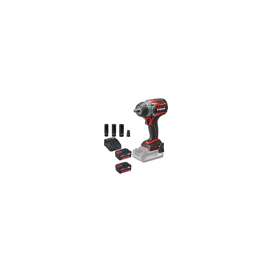 Einhell TP-CW 18/750-C Li BL Çift Akülü 4 Ah Darbeli Somun Sıkma Makinesi
