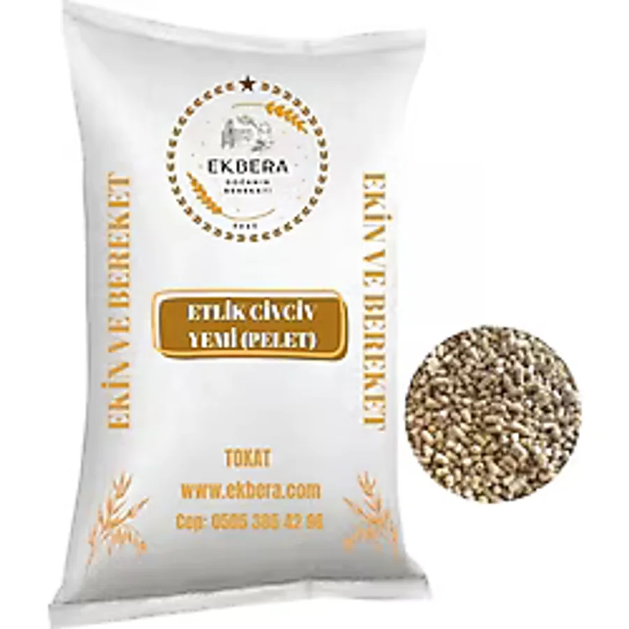 Ekbera Etlik Civciv Yemi (Pelet) 25 Kg - Hızlı Gelişim Ve Dengeli Beslenme