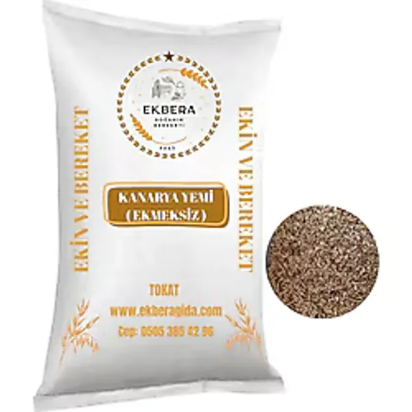 Ekbera Kanarya Yemi (Ekmeksiz) - Dengeli Tohum Karışımı - 25 kg