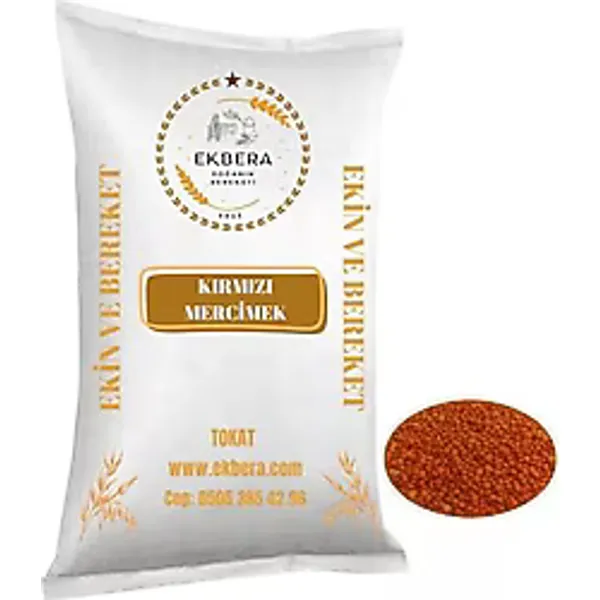 Ekbera Kırmızı Mercimek 3 kg