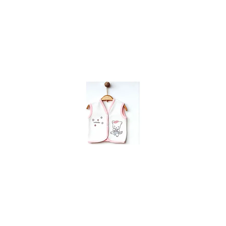Ekebaby Cute Star Lüks Kapitone Bebek Yeleği 44116