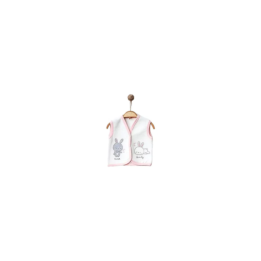 Ekebaby Sweet Family Lüx Kapitone Bebek Yeleği 44118