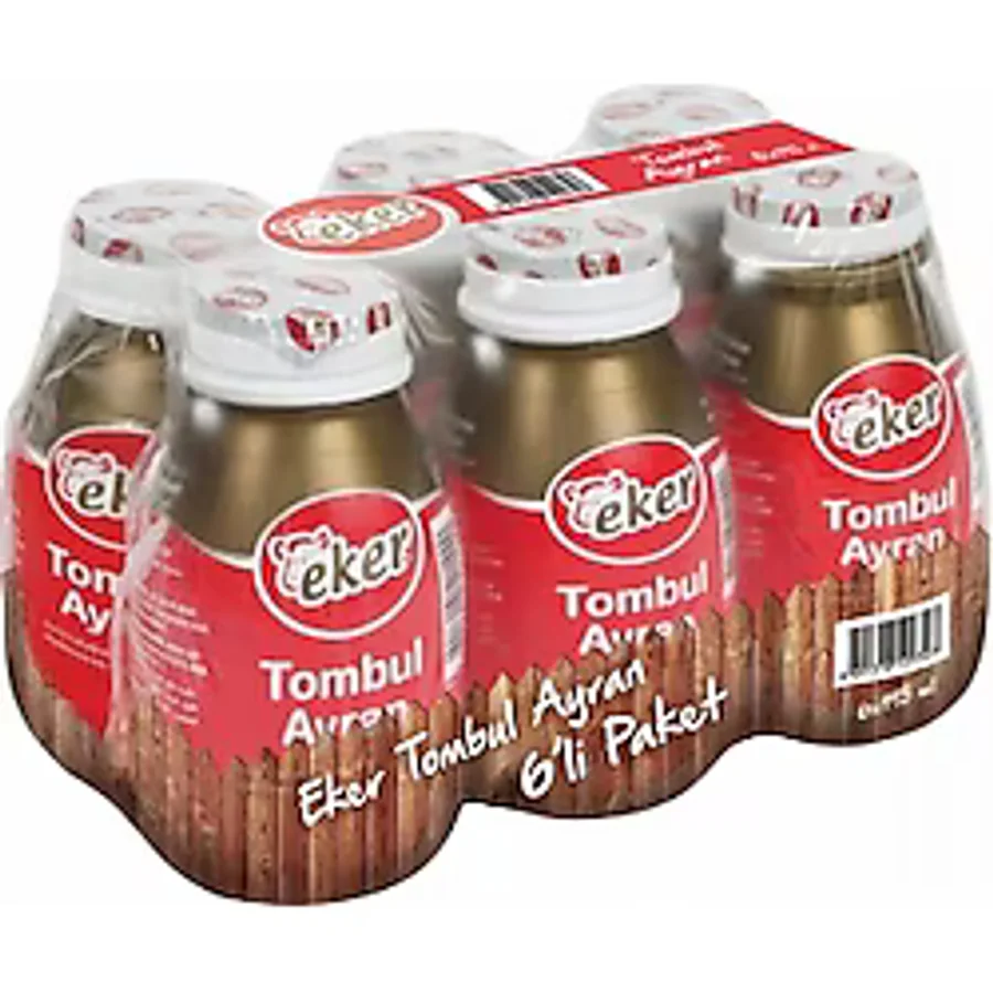 Eker 195 ml 6'lı Tombul Ayran