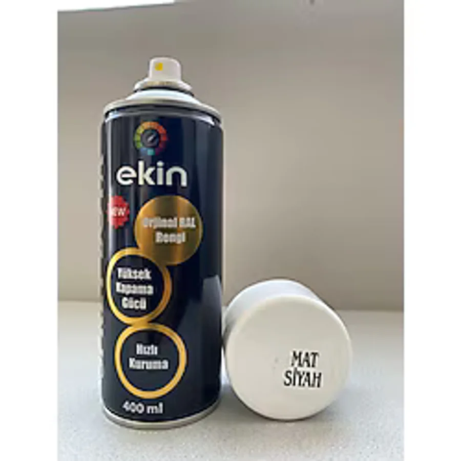 Ekin Sprey Boya 400ml Mat Siyah