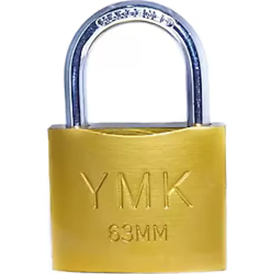 Eko Sarı Boyalı Kısa Kancalı Asma Kilit 32Mm