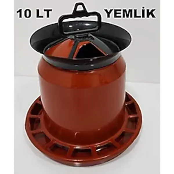 Ekodoğa Yemlik 10 l Tavuk Yemliği Civciv Yemliği Kanatlı Yemliği Kuş Yemliği