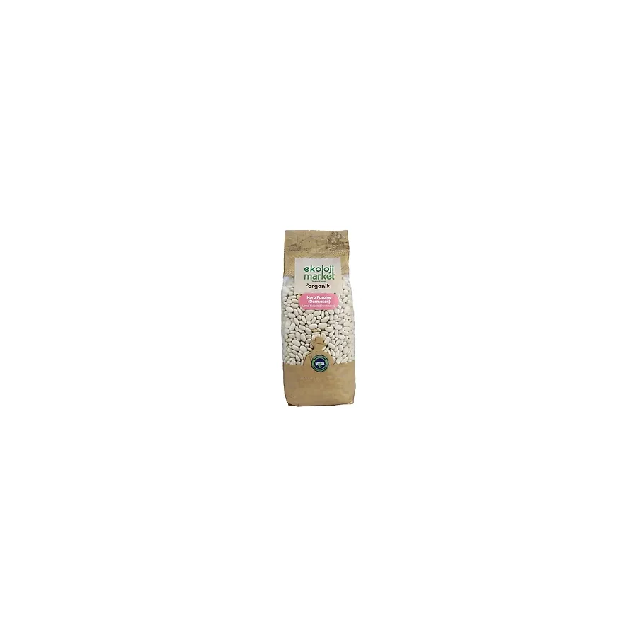 Ekoloji Market Organik Glutensiz Kuru Fasulye- Dermason 750 gr