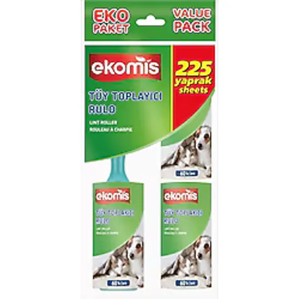 Ekomis 225 Yaprak Tüy Toplayıcı Rulo