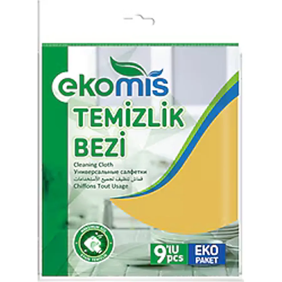 Ekomis 9'lu Temizlik Bezi