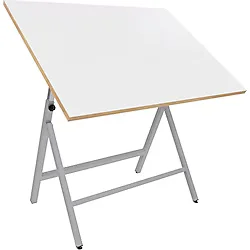 Ekonomik Ayaklı Tablalı Çizim Masası 80x120cm