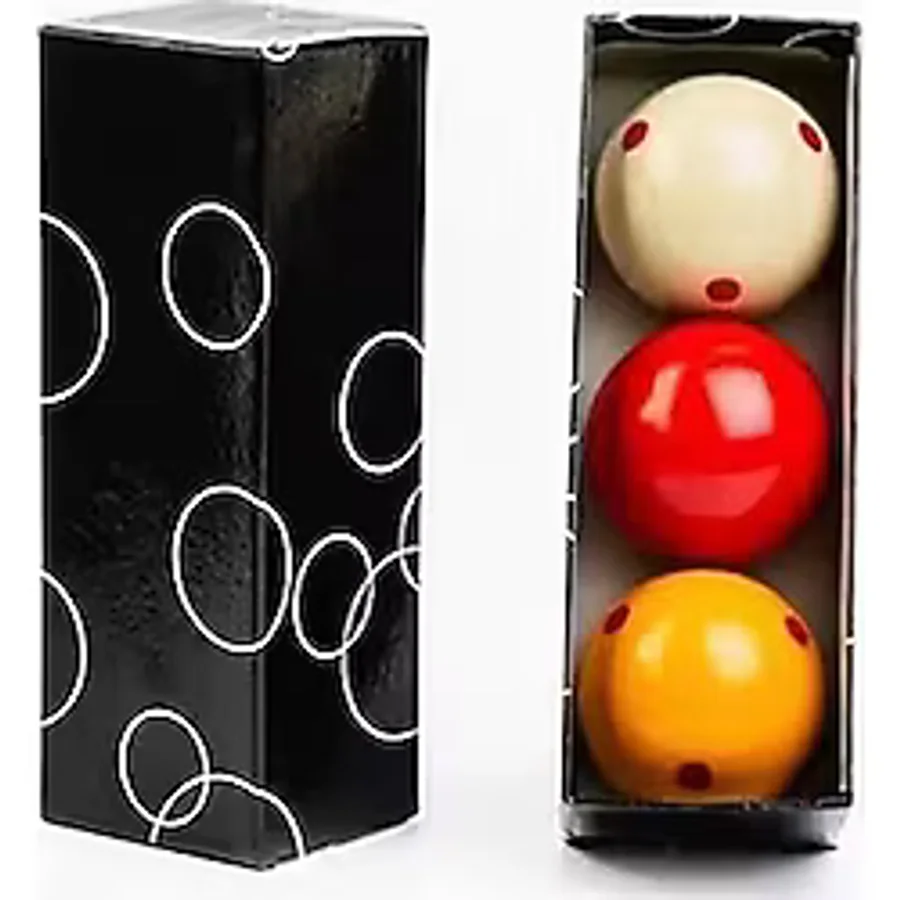 Ekonomik Benekli Bilardo 3 Top 61.5mm