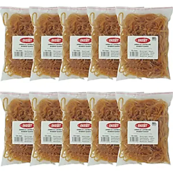 Ekoset 180x3mm Geniş Kauçuk Paket Ambalaj Kasa Lastiği 1.000 Adet
