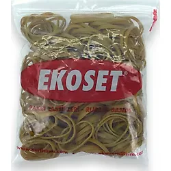 Ekoset 50x3 MM Kauçuk Paket Ambalaj Lastiği 100 Adet