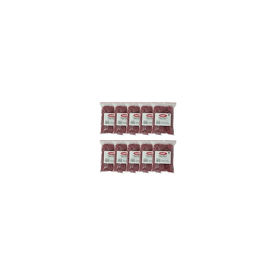 Ekoset Kırmızı Paket Ambalaj Para Lastiği 40mm 10.000 Adet