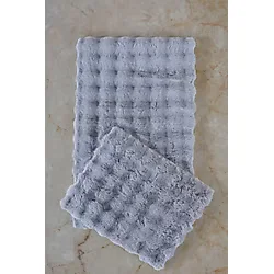 Elart Toffy Paspas Takımı (60X100 Cm) Gri
