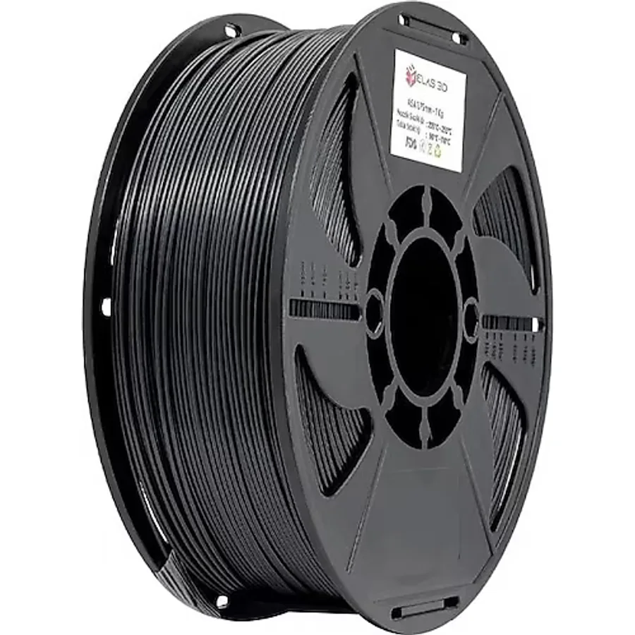 Elas 3D ASA 1.75 mm 1 kg Siyah Filament