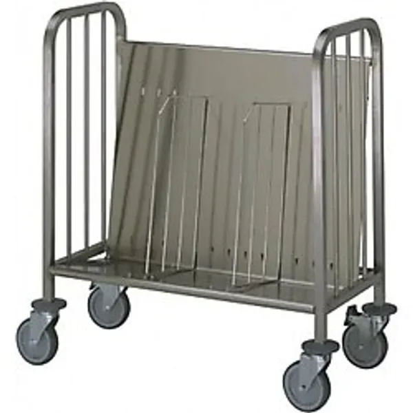 Electrolux Professional 1 Taraflı Tabak Arabası, 150 Tabaklık, Yükseklik=835 Mm PTR150