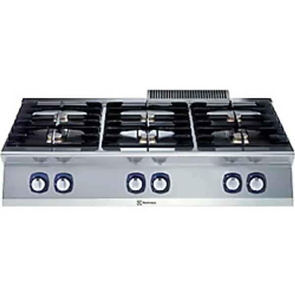 Electrolux Professional E7GCGL6C00 Gazlı Set Üstü Endüstriyel Ocak