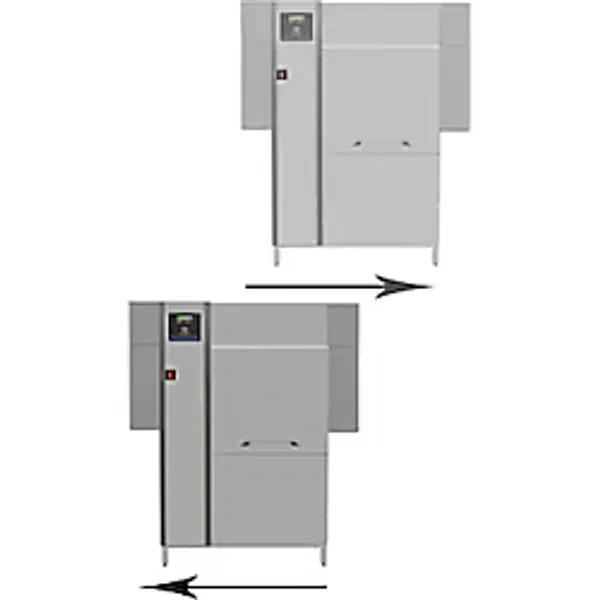 Electrolux Professional Endüstriyel Çift Durulamalı Konveyörlü Bulaşık Makinesi 150 Sepet/Saat (Ön Yıkama Modülü İle Kullanılacak İse 865506 İle Birlikte Sipariş Edilmelidir) Edr150eca5wv