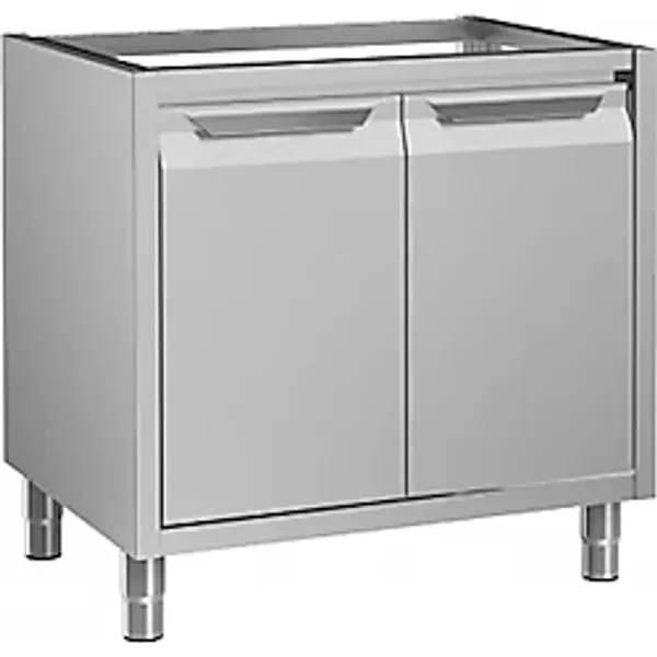 Electrolux Professional Evyeli Üst Tabla Altı İçin 2 Çarpar Kapılı Alt Dolap, Üst Tablasız - 900 Mm RSAU9002HD